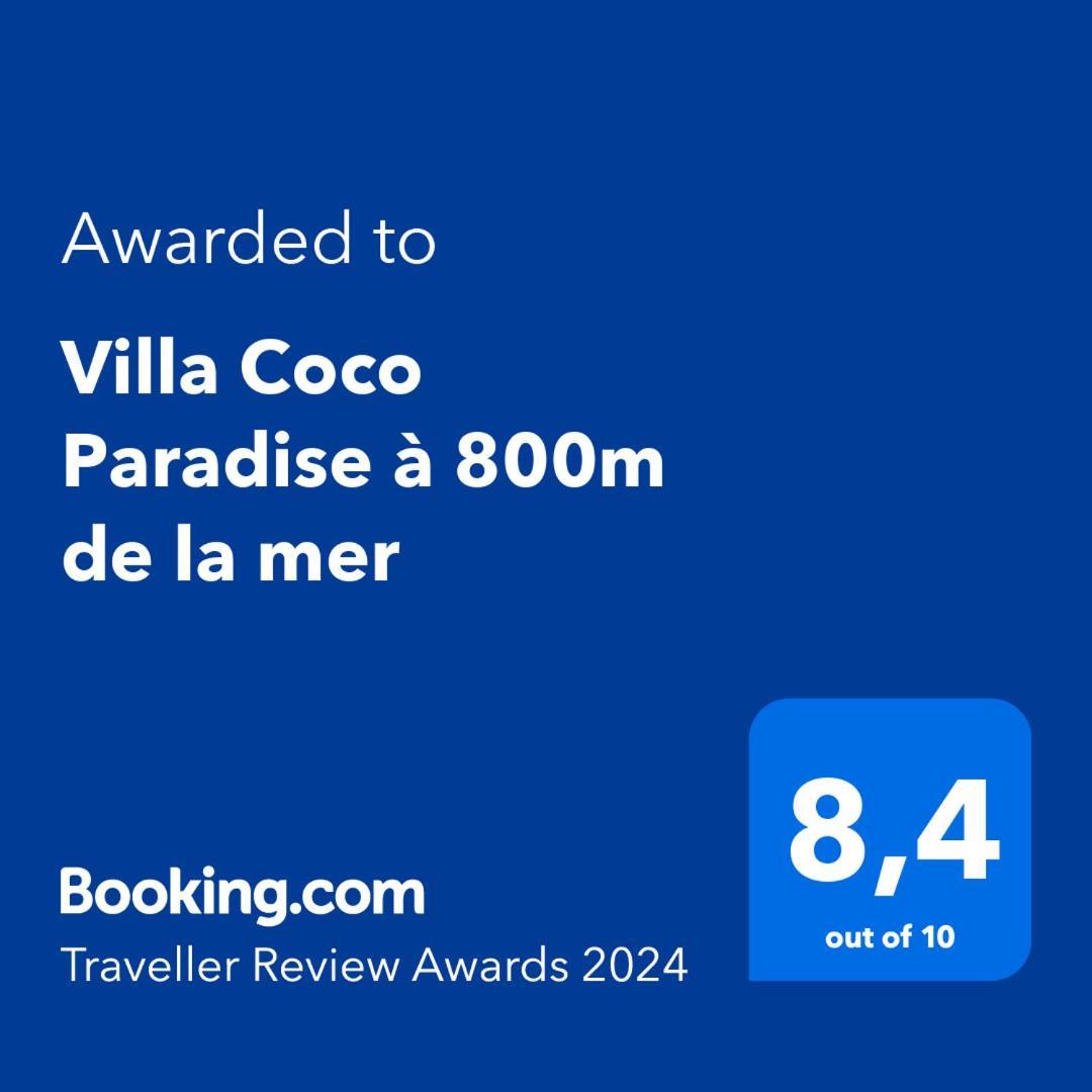 Villa Coco Paradise A 800M De La Mer Сен Франсоа Екстериор снимка